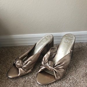 Knotted Open Toe Heals